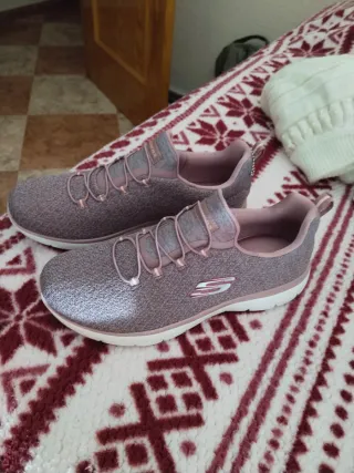 Tenis Skechers Rosa Talla 38