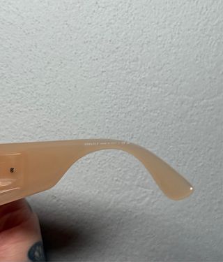 Occhiali da sole Versace Beige/Oro