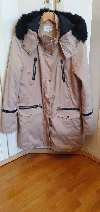 PARKA BEIGE 3/4