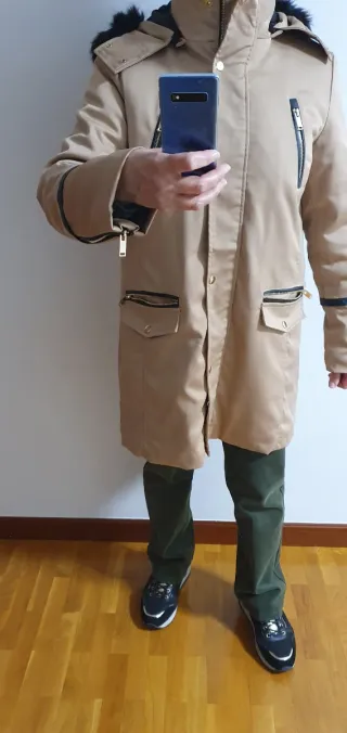 PARKA BEIGE 3/4