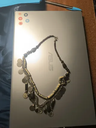 Colgante de monedas estilo étnico