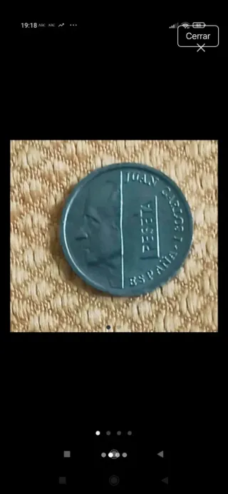 25 Monedas 1 Pta Juan Carlos 1989