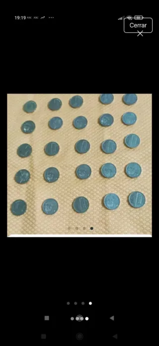 25 Monedas 1 Pta Juan Carlos 1989