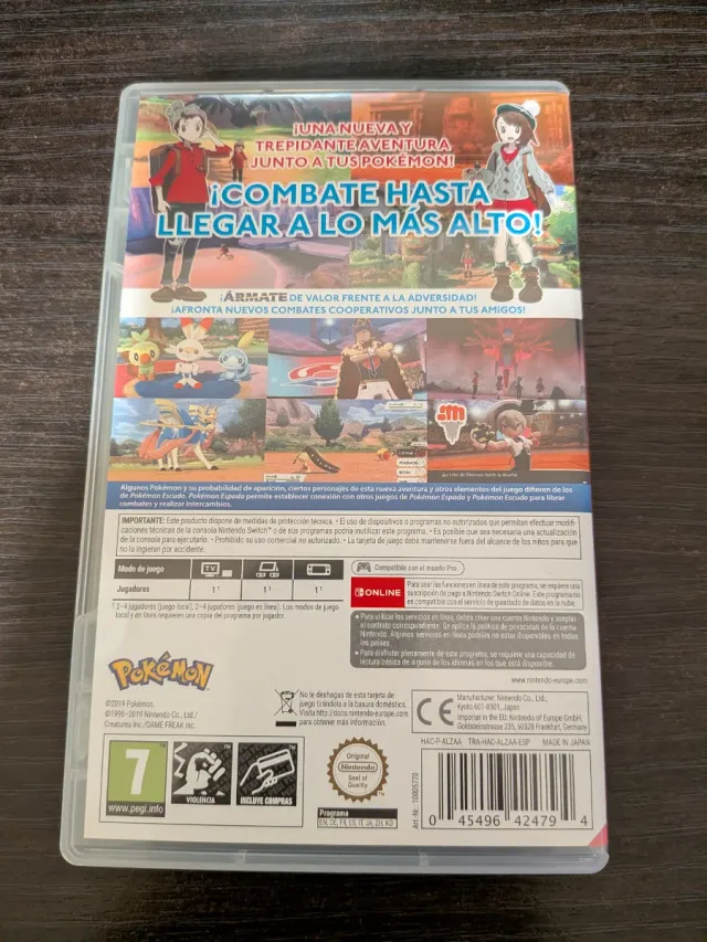 Pokemon Espada Nintendo Switch