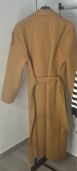 Abrigo largo camel