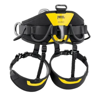 Arnés Petzl AVAO Negro/Amarillo