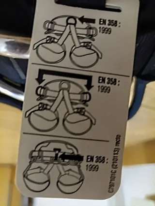 Arnés Petzl AVAO Negro/Amarillo