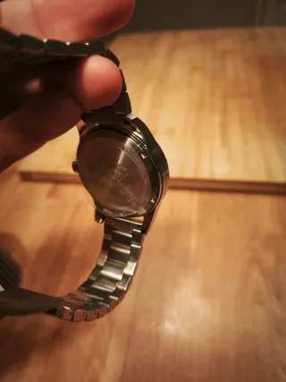 Reloj Hugo Boss Negro y Plateado