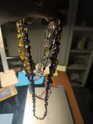 Colgante único multicolor