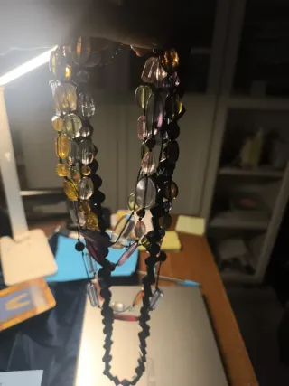 Colgante único multicolor