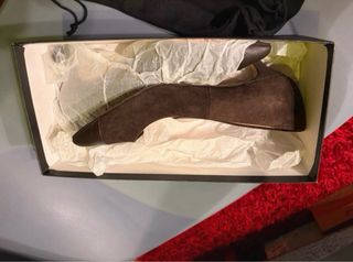 Massimo Dutti tacón marrón talla 36