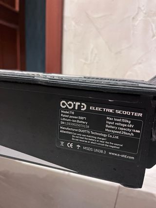 Patinete eléctrico t10