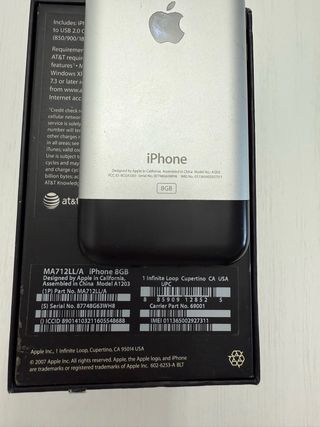 iPhone 1ª Gen caja original