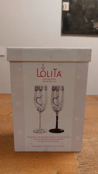 Calici Lolita Cheers to the Bride and Groom