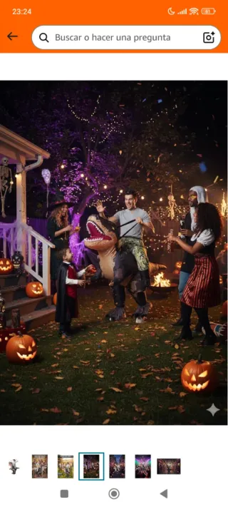 Disfraz Dinosaurio Velociraptor Adulto