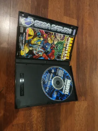 Marvel Super Heroes Sega Saturn PAL