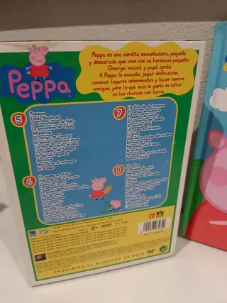 DVD Peppa Pig Temporada 5 y cuento
