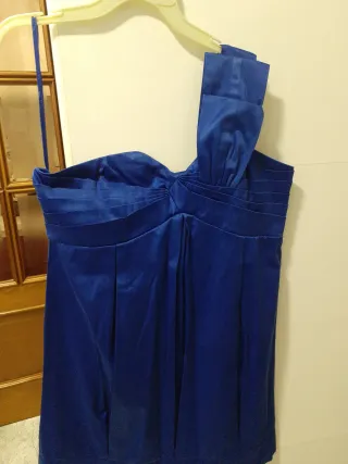 Vestido fiesta azul talla 40