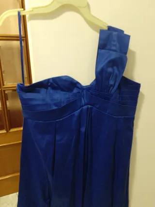 Vestido fiesta azul talla 40