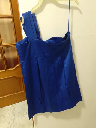 Vestido fiesta azul talla 40
