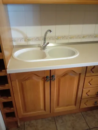 Muebles de cocina de roble