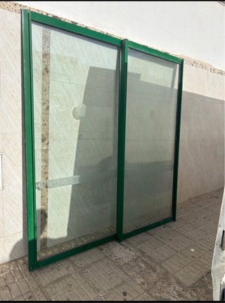 Ventana de aluminio doble cristal