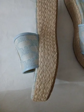 Chanclas Michael Kors Mujer Beige/Azul