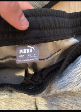 Chándal Puma Gris y Negro