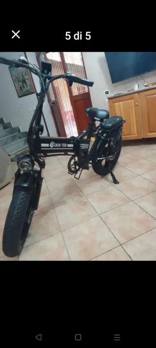 Bici elettrica pieghevole