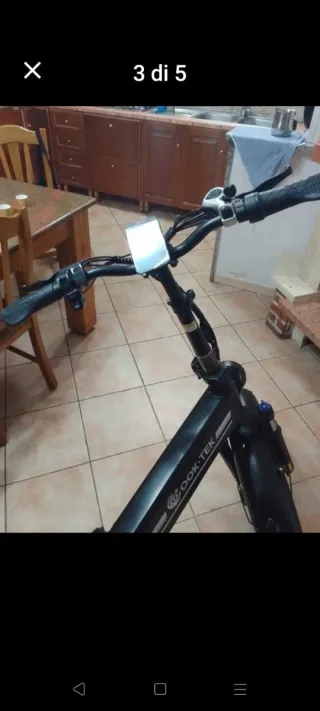 Bici elettrica pieghevole