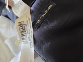 Traje Massimo Dutti Negro y Blanco