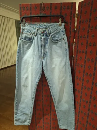 Pantalón Vaquero Vintage Bonaventure Azul