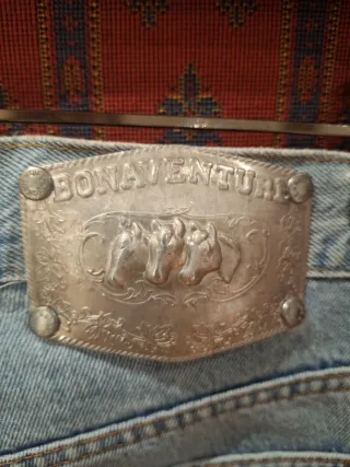 Pantalón Vaquero Vintage Bonaventure Azul