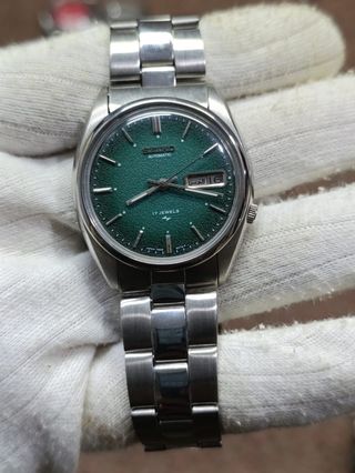 Orologio Seiko Automatico Verde Argento