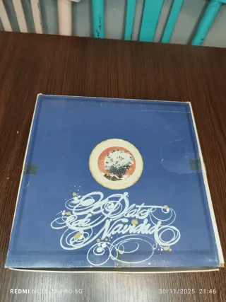 Plato Bidasoa Navidad 1980 Colección