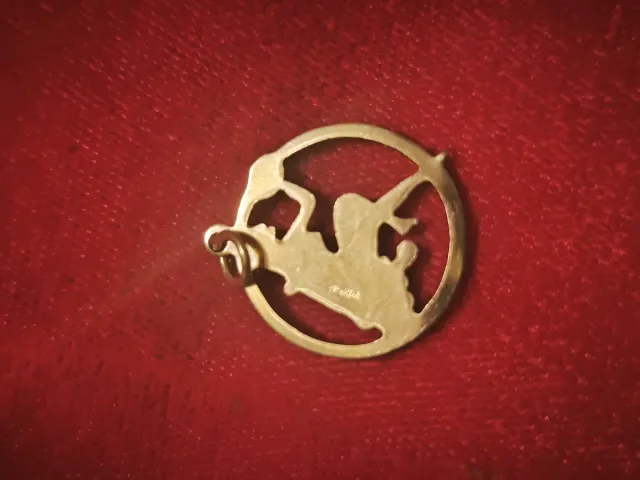 Colgante Oro 14/20 klts Virgo