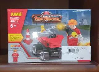 Juguete Jumei Fire Fighter 48 Piezas