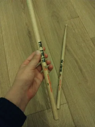 Baquetas percusión en perfecto estado