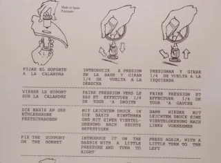 Estrella Mercedes Benz Antirrobo Original