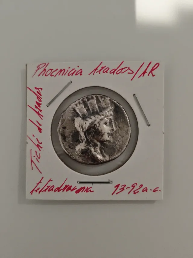 Tetradracma Fenicia Arados AR 93-92 a.C.