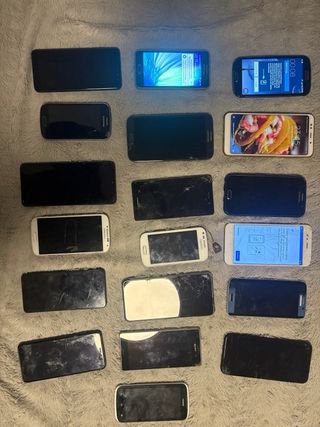 Lote de móviles Samsung/Iphone/Huawei