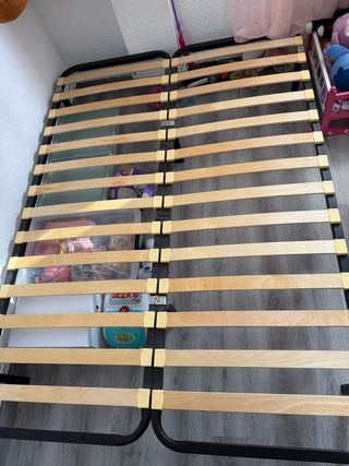 somier ikea 135/190 con colchon 140/200