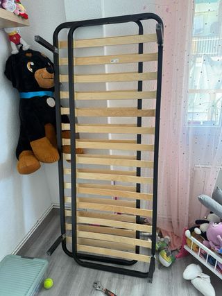 somier ikea 135/190 con colchon 140/200