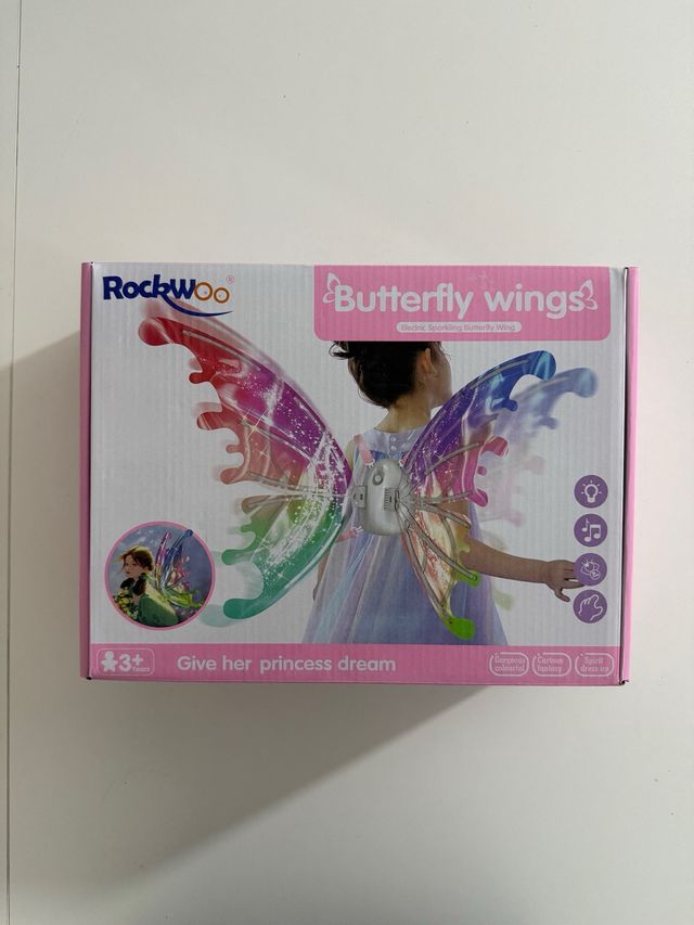 Ali di farfalla LED per bambini