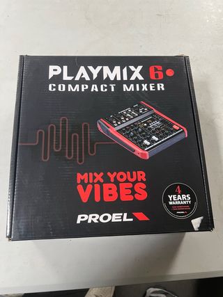 Mesa de mezclas PROEL PLAYMIX 6