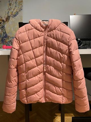 Cappotto imbottito per bambini C&A rosa taglia fino a 158 cm