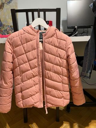 Cappotto imbottito per bambini C&A rosa taglia fino a 158 cm