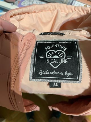 Cappotto imbottito per bambini C&A rosa taglia fino a 158 cm