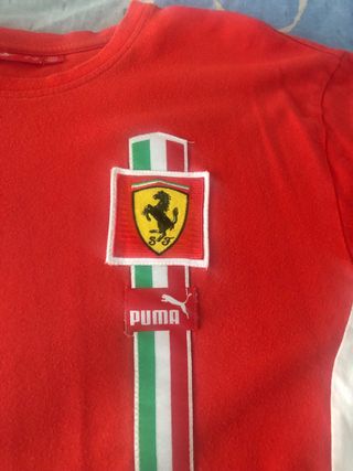 Camiseta Puma Ferrari Vintage Kimi Raikkonen