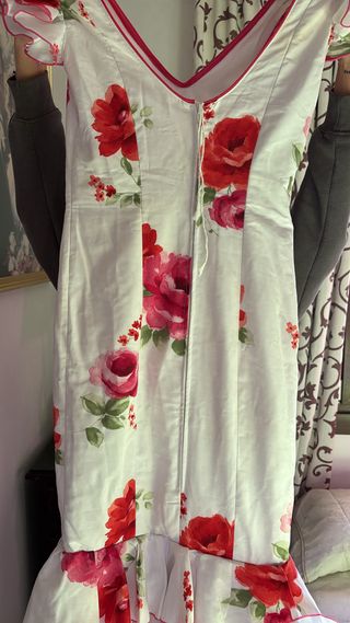 Vestido bata Gitana Mujer Flores